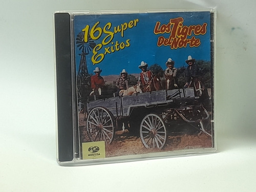 Cd Los Tigres Del Norte 16 Super Exitos 1991 Xkñ7 