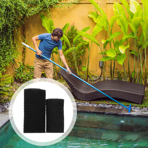 Práctico Limpiador De Piscinas Con Filtro De Esponja Para Pi