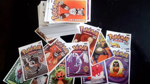 100 CARDS / CARTINHAS POKEMON = 25 Pacotinhos