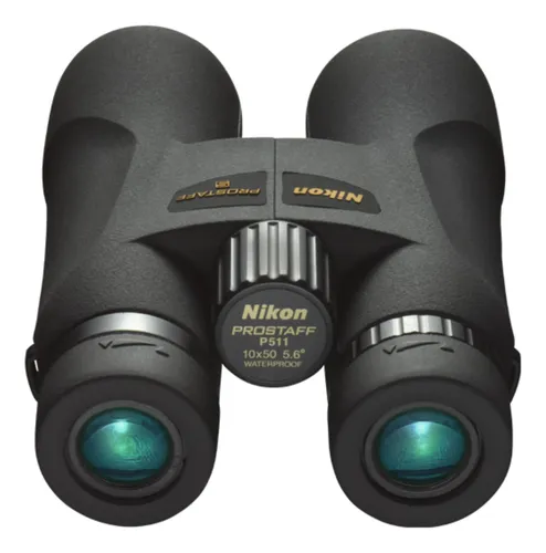 Binoculares Nikon Prostaff 5 10x50 Negros Con Lente, Bolígra