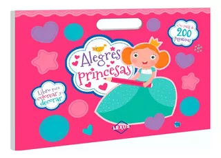 Libro Para Colorear Alegres Princesas