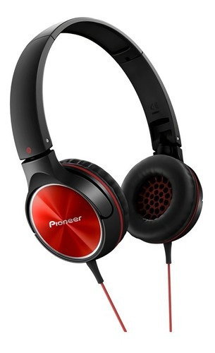 Audífonos Pioneer Diadema Se-mj522 Rojo Nuevos Y Sellados