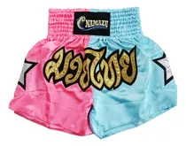Comprar Namazu Pantalon Corto Muay Thai Para Hombr Mujer Boxeo Mma