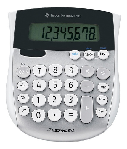 Calculadora De Escritorio Texas Ti-1795sv Silver