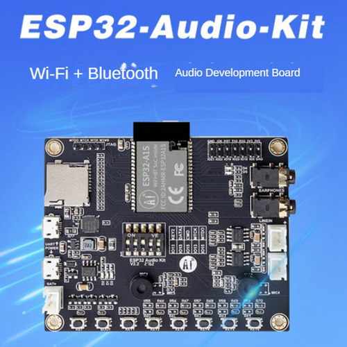 Para N Kit De Áudio Serial Para Wifi Esp32 Aud Portátil