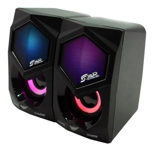 Parlantes Gamer Para Computador Iluminados Jyr Technology 