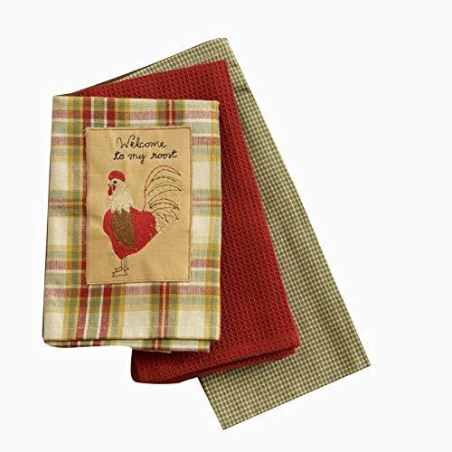 Your Heart's Delight Bienvenido A My Roost Tea Towels, Multi