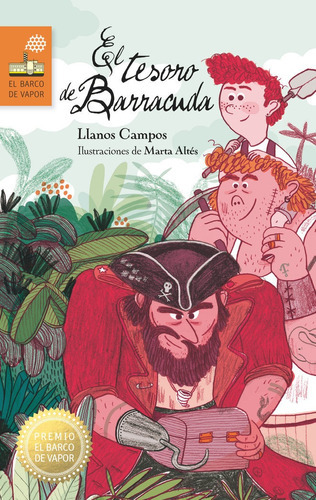 El tesoro de Barracuda, de Campos Martínez, Llanos. Editorial EDICIONES SM, tapa dura en español