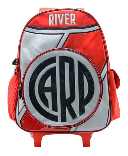 Mochila Carrito 16'' Escolar River Plate Ri301 Casa Valente