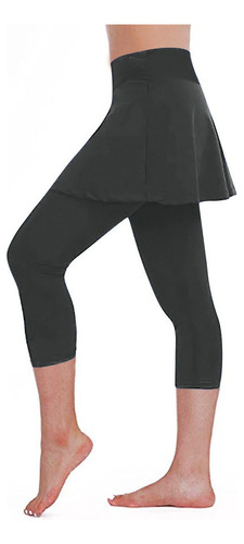 Leggings Casual Falda Para Mujer Pantalones De Tenis Dep [u]