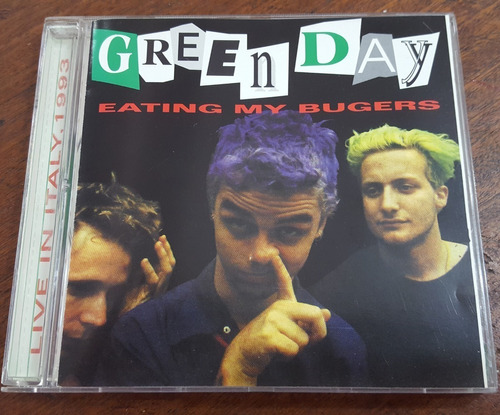 Green Day - Eating My Bugers Cd Offspring Bad Religion Gbh