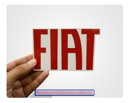 Imagen 2 de 4 de Calcomanías De Carros Y Camionetas Del Logo: Fiat