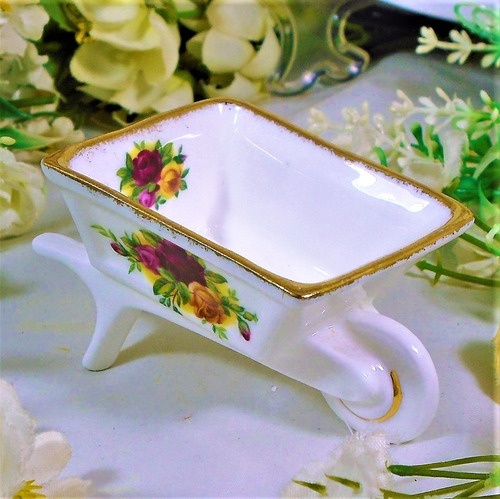 Fina Miniatura Royal Albert Old Country Roses De Colección (Usado)