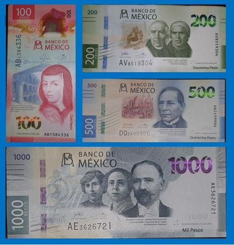 Billetes Familia G Sin Circular Serie A