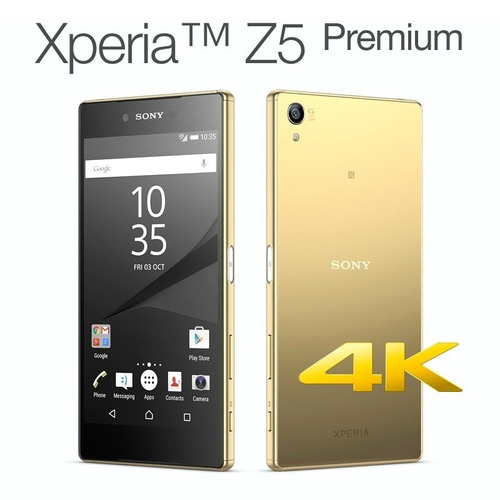 Sony Z5 Premium 5.5' 4k Touch Id 4g 3gb Ram 32gb 23mp 8 Core