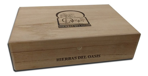 Imagen 4 de 6 de Caja De Té De Madera Hierbas Del Oasis 120 Saquitos Surtidos