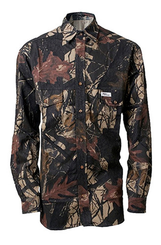 Camisa Camuflado 3d - Real Tree - Gabardina