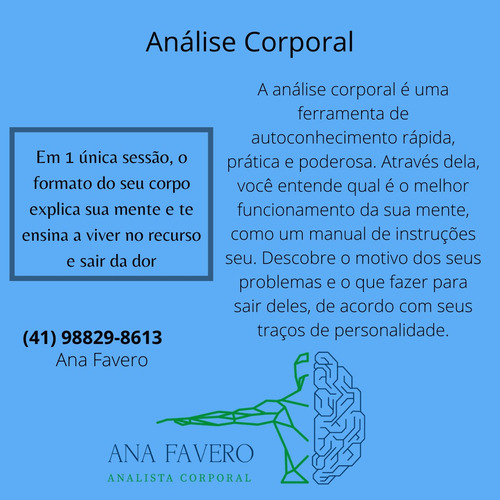 Imagem 1 de 1 de Análise Corporal - Ana Flávia Favero