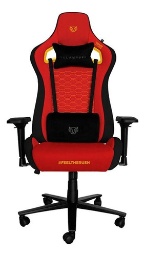 Silla Gamer Balam Rush Tour Ergonomica Limited Edition 2022 Color Rojo