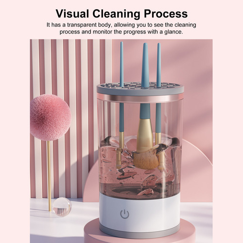 Limpiador Automático De Brochas De Maquillaje Para Todos Los