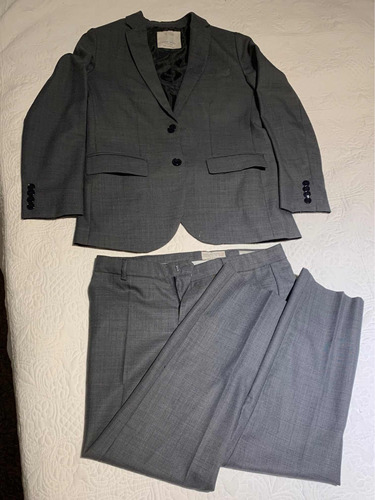 Traje + Pantalón Zara Gris; Importados  + 2 Camisas Gratis