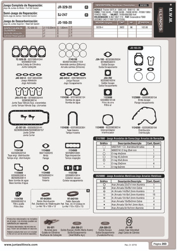 Imagem 5 de 8 de Jogo Escape Ford Trator Valmet 1986/... -3.9 8v