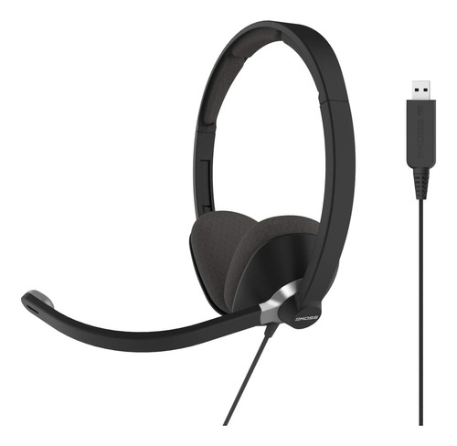 Koss Cs300-usb Auriculares C/microfono/cancel.ruido Negro