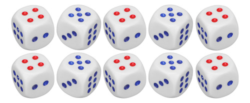 Juego De Dados, 10 Unidades, 6 Caras, Interesantes, Seguros,