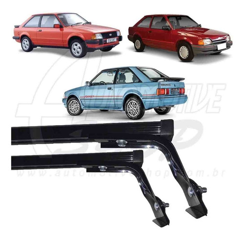 Imagem 1 de 6 de Rack Teto Roca Bagageiros Ford Escort Xr3 Hobbi 2pts 181cl