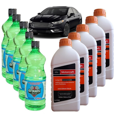 Kit Aditivo Arrefecimento Agua Ford Fusion 2.0 2014 2015 16