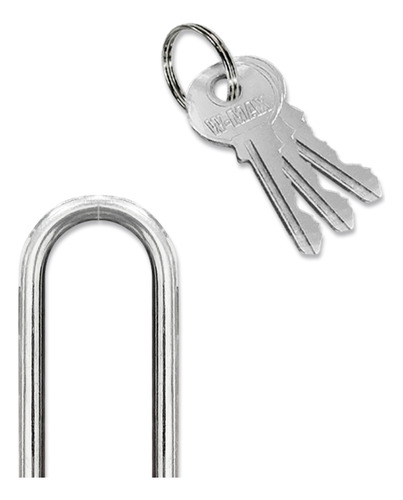 Candado Gancho Largo W-max 35mm X 70mm Llave Seguridad Wurth
