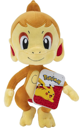 Pokemon Pkw2692 Chimchar Plush-8-inch Plush-authentic Detail