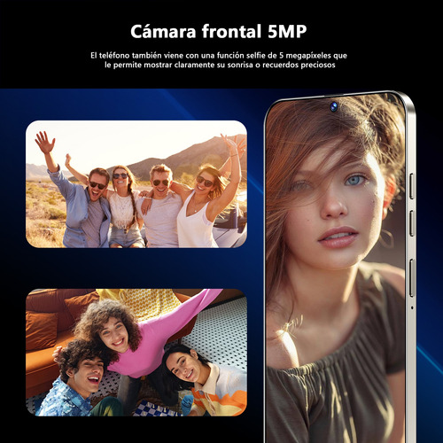 Teléfonos Inteligentes Android Baratos F6 Pro 6.6 Pulgadas Ram1gb Y Rom16gb
