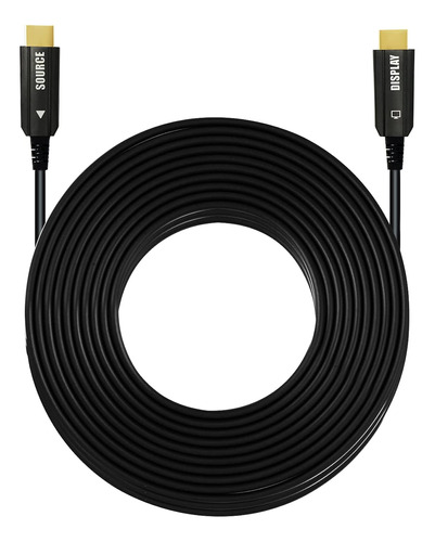 Csilu - Cable Hdmi De Fibra Óptica De 10 Pies, Soporte