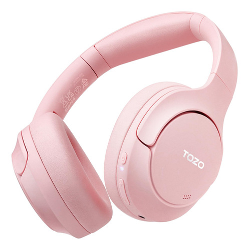 Audifonos Inalámbricos Tozo Ht2 60hrs Rosados  