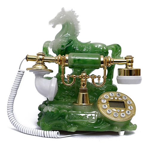Teléfono Vintage Retro Horsegreen
