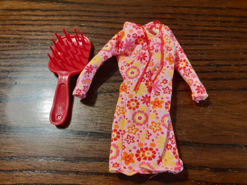 Ropa Vestido Para Muñeca Barbie Original Años 90