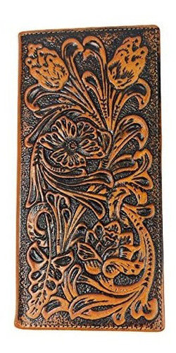 Urbalabs Western Cowboy Leather Long Wallets For Men 98jnr