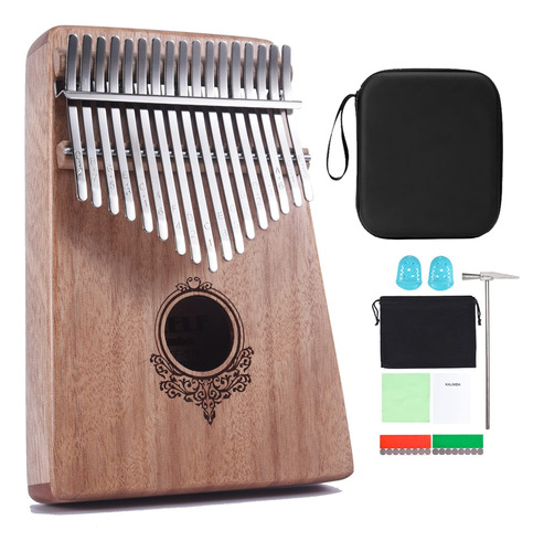 Treelf Kalimba - Piano De Pulgar De 17 Teclas Mbira, Regalos