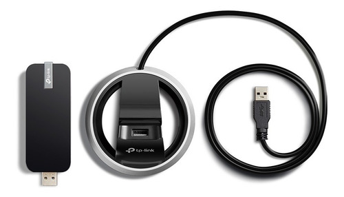 Imagen 4 de 8 de Placa Wifi Tp Link Wireless Archer T9uh 1900 Usb 3.0 Alargue