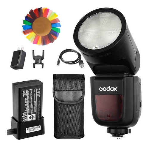 Flash Speedlight De Cabeza Redonda Para Sony 76ws