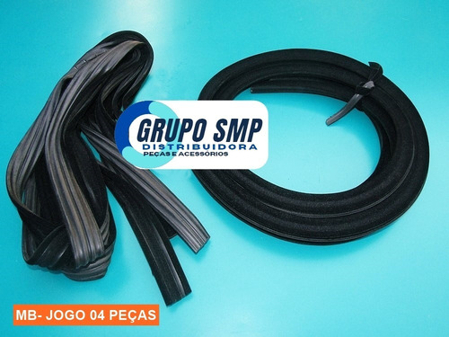 Imagem 4 de 5 de Canaleta Pestana Porta Mb 709 710 912 914 | Jogo 04 Peças
