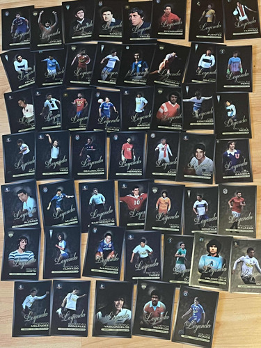 Set 50 Cartas Leyenda Campeonato De Fútbol 2023 Panini Anfp