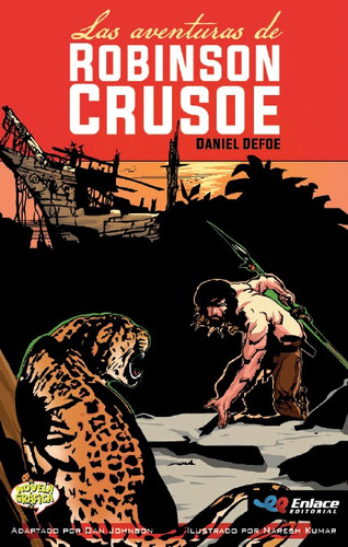 Las aventuras de Robinson Crusoe, de Daniel Defoe | Naresh Kumar. Serie 9585594784, vol. 1. Editorial Enlace Editorial S.A.S., tapa blanda, edición 2020 en español, 2020