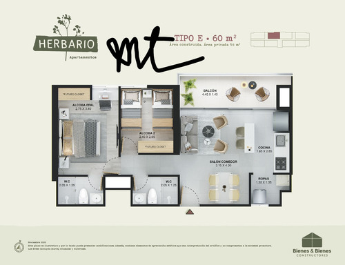 Cesión De Apartamento Proyecto Herbario, Fátima, Itagüí