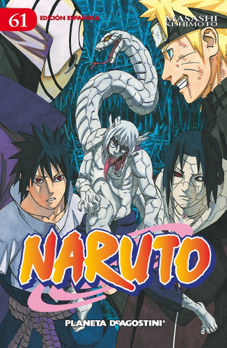 Naruto Nãâº 61/72, De Kishimoto, Masashi. Editorial Planeta Cómic, Tapa Blanda En Español