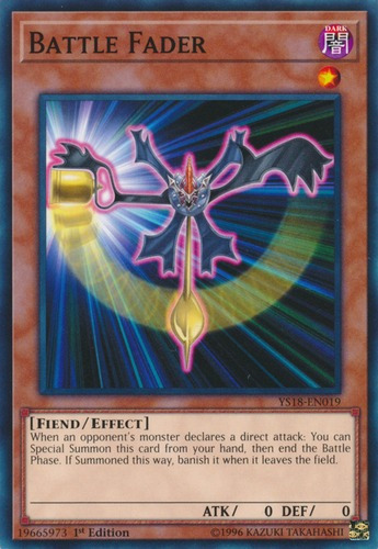 Battle Fader (ys17-en018) Yu-gi-oh!