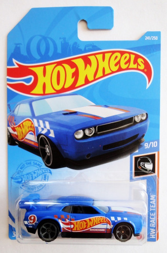 Hot Wheels 2021, Dodge Challenger Drift Car -241/250-  Azul