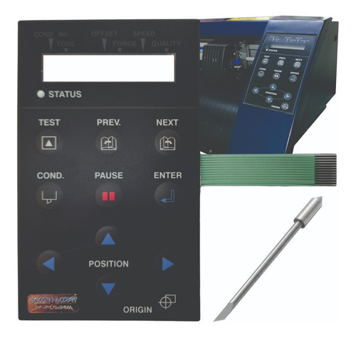 Teclado Graphtec Plotter Ce 3000 Med. Original+navaja Gratis