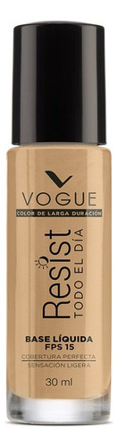  L'Oréal Base De Maquillaje Resist Vogue De Larga Duración 30 Ml Tono Miel